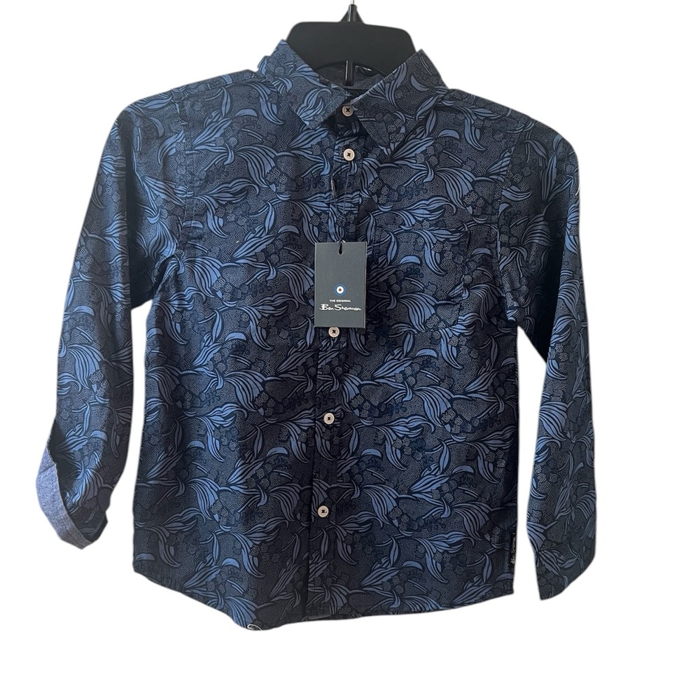 Ben Sherman Boys'  Button-Down Dress Shirt.